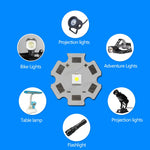 LED chip blanc haute puissance 3W 5W 16mm 20mm PCB moderne