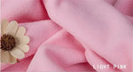tissu doux polyester uni moderne bleu clair crème rose vert jaune beige blanc confortable