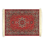 tapis souris rouge noir bleu or blanc ornements floraux adhésif clavier mains humaines