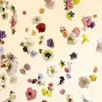 décoration romantique suspension fleurs artificielles multicolores intérieure fil rose blanc jaune orange violet vert