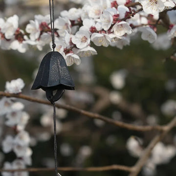 cloche vent jardin décoration extérieure métal relief feuilles rustique suspendue chaîne décorative maison