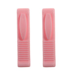 outil déballage ampoules blanc bleu rose rayures verticales pratique ergonomique respectueux environnement