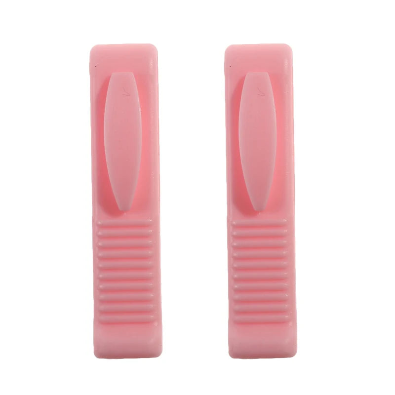 outil déballage ampoules blanc bleu rose rayures verticales pratique ergonomique respectueux environnement