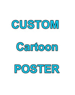 toile personnalisée artiste blanc cadre décoration maison impression photo dessin animé vertical rectangle