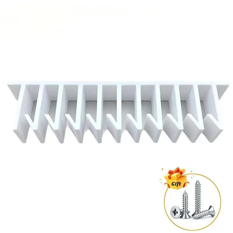rangements couvercles blancs moderne pratique compartiments fixation murale plastiquereuse multiple