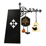 lampe bibliothèque vintage lampe suspendue chaîne motifs floraux noir décoratif chambre étude