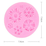 moule silicone gâteau mariage roses feuilles saint valentin chocolat bricolage