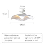 lampe suspendue moderne blanc texture tissu opaque salon chambrehôtel