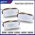 driver led tricolore 80w 100w 120w 140w 160w câbles blanc moderne