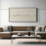 tableau abstrait toile sans cadre deco moderne impression huile effet peinture intérieur vertical grandes