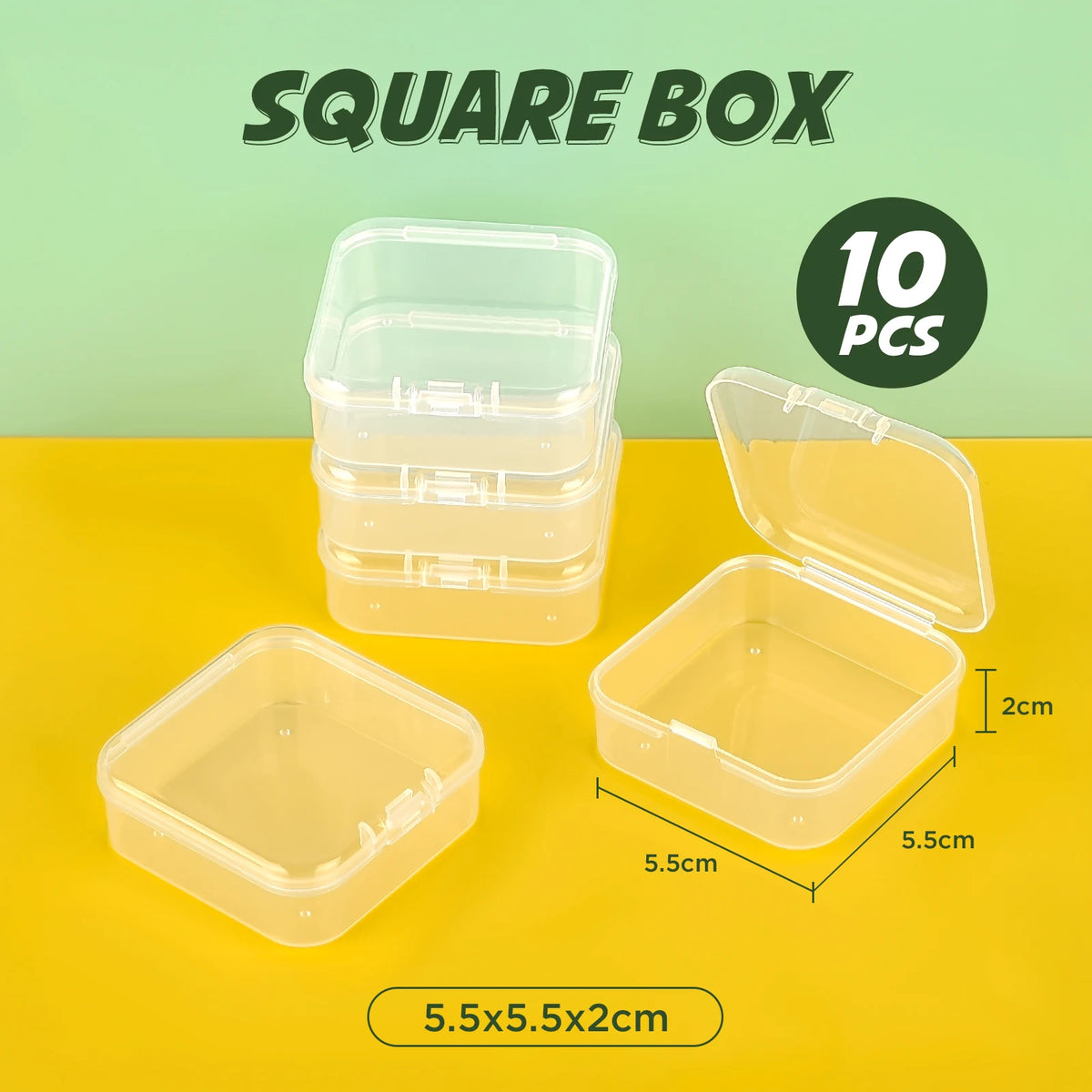 boîtes rangement transparentes plastique bijoux pince linge fils couture fraises plastique modernes pratiques