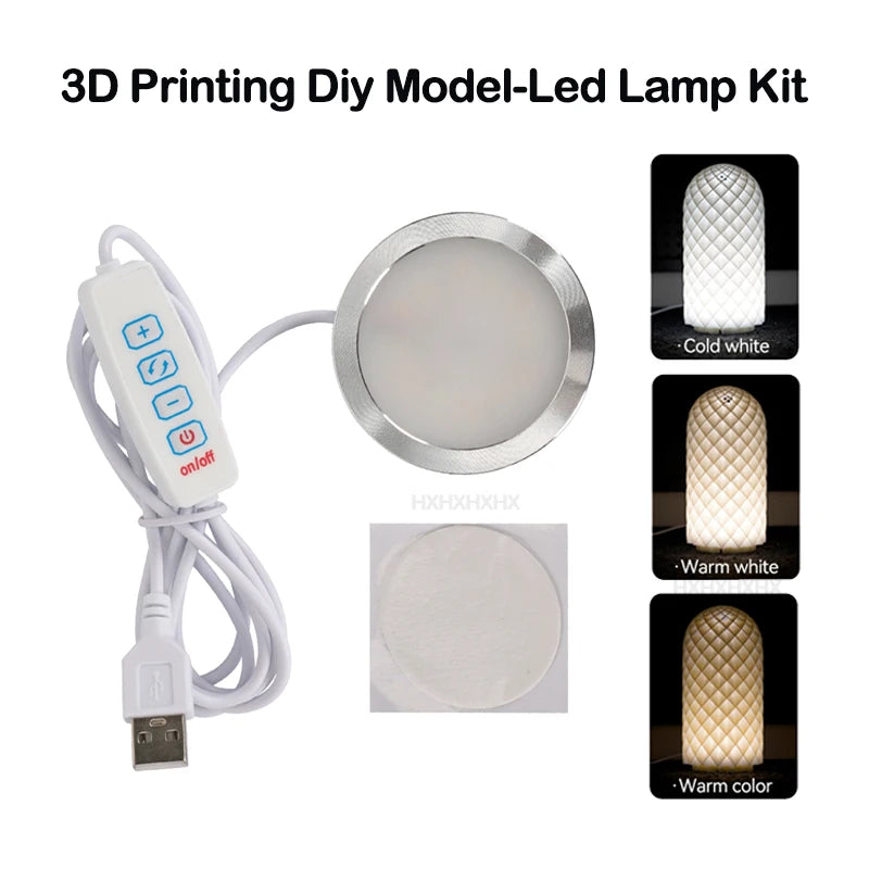 kit lampe led diy ajustable aluminium usb télécommande couleur réseau mailles adhésif blanc chaud