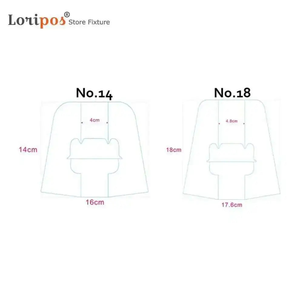supports présentation adhésifs blancs noirs modernes minimalistes produits mat opaques bandes adhésives