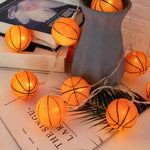 guirlande lumineuse sportive ballons football basketball leds festives chambre enfantsDecorationThèmeFeteAnniversaire