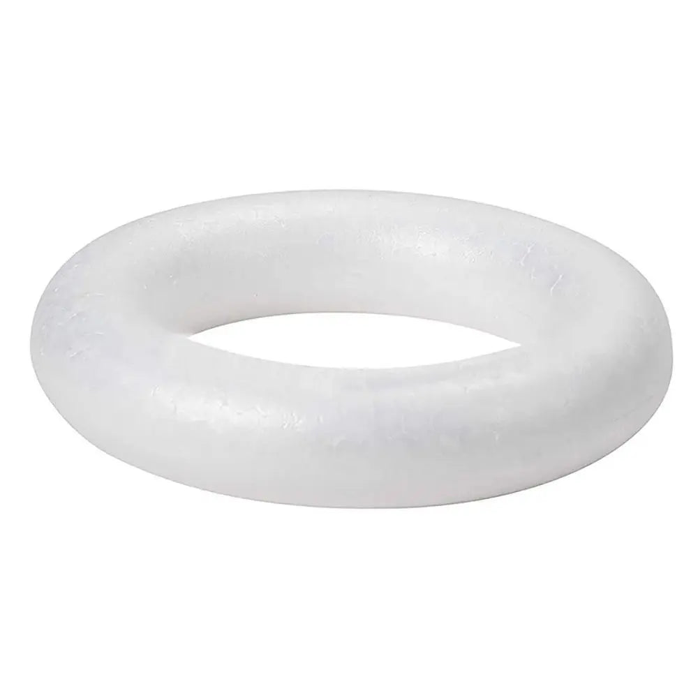 anneau mousse polystyrène blanc durable décoration mariage 10cm 12cm 15cm 20cm 5cm 7cm 8cm