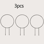 pot plante moderne clips orange gris blanc rouge plante verte fleur rose dessin animé