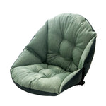 coussin chaise anti décubitus fibre polyester amovible lavable forme moderne