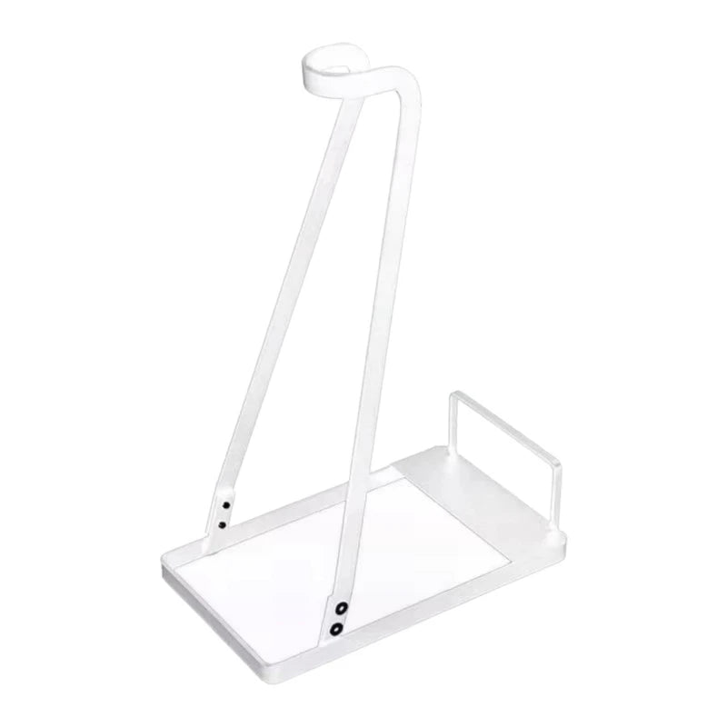 support aspirateur moderne blanc rangement vertical fixations utilisation multiple réutilisable(storage iron landmark livingroom)
