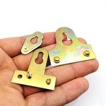 cintres tableau métal doré industriel vis fixations robustes placo multicolore brillant pack 25pcs 18x32mm