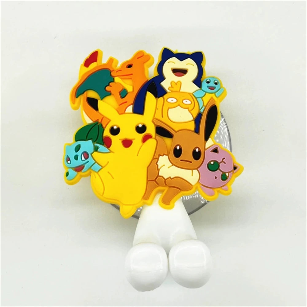 porte brosse dents murale pokemon pikachu squirtle bulbasaur ventouse salle bain