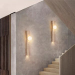 applique murale led pierre blanc moderne 3000k texture granulaire flux lumineux 249 2000