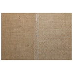 table fête tissu polyester rustique motif solide couleur beige marron noël saint valentin nouvel