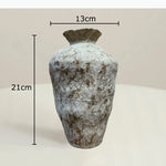 vase céramique rustique zen minimaliste beige marron blanc cassé orange naturellements