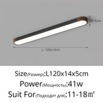 plafonnier led moderne noir bois naturel contemporain autonome flux lumineux variable certifié ccc