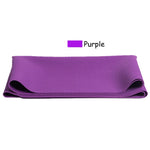 tapis yoga pliable caoutchouc naturel violet rose bleu noir hexagonal sportif minimaliste