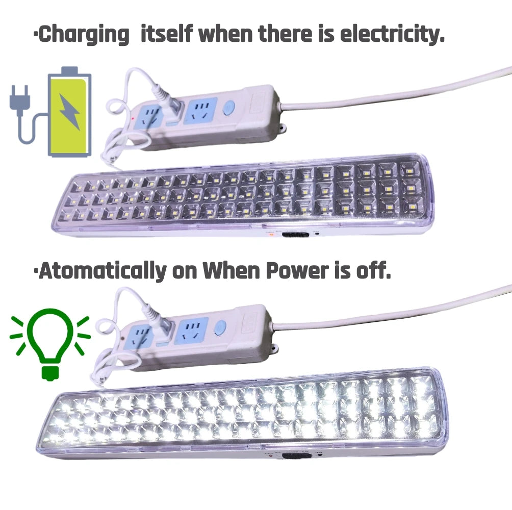 lampe led rechargeable portable urgence blanc moderne prise usb flux lumineux 249 2000 abs