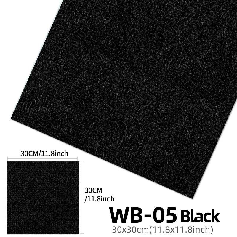 tapis auto adhésifs carreaux géométriques 30x30cm polyester moderne imperméable intérieur salon cuisine salle bain