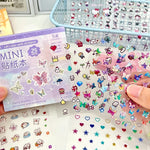 sticker kawaii mignon dessins animés fruits bonbons adhésifs scrapbooking agenda manucure nail art multicolore