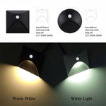 applique murale led 3w blanc chaud moderne capteur mouvement pire résistant 110v 220v