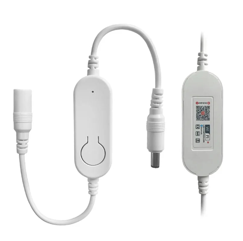 interrupteur intelligent blanc moderne minimaliste controle wifi alexa google led variateur lumières single color