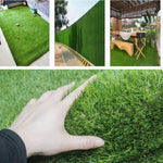tapis herbe artificielle vert pelucheux moderne adhésif extérieur animaux 50cm 150cm double couche épaisse