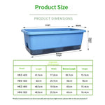 pot fleurs rectangulaire moderne vert blanc bleu drainage auto arrosant lisse pratique