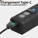 lampe frontale rechargeable led étanche randonnée pêche activités plein air attache oeil usb