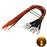 Diodes led rouge bleu vert blanc jaune câbles préinstallés multicolore standard decoration