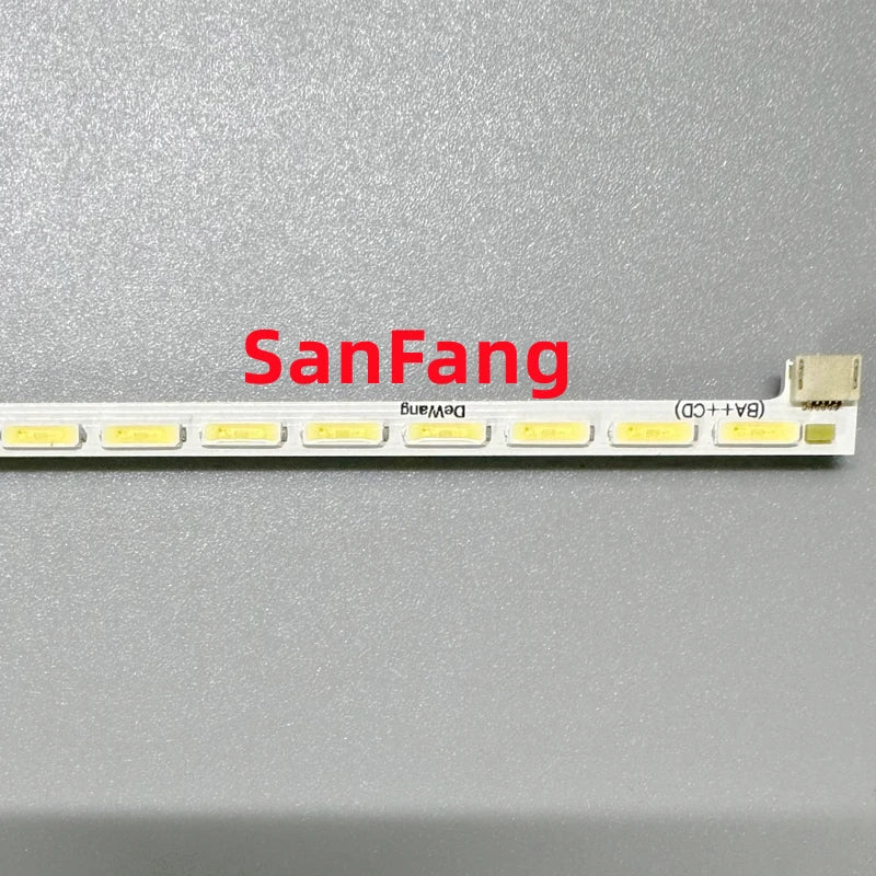 bande led adhésive blanc moderne connecteur diodes lumineuses 604x4.3mm fixations incluses