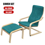 housses chaise coussin repose pieds vert pastel imprimé feuilles moderne polyester extensiblesextérieur mariage banquet