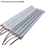 ruban led blanc mat 30cm 50cm moderne câbles électriques opaques 12v led chambrecoration