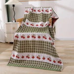 serviette bain multi couches imprimée double face moderne fleurs animaux papillons multicolore opaque années