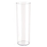 vases transparents modernes verre fleurs artificielles hydroponie bougies 10x20cm 12x30cm