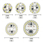 ampoules led 3w 5w 7w 9w 12w 15w blanc froid matrice smd 2835 moderne