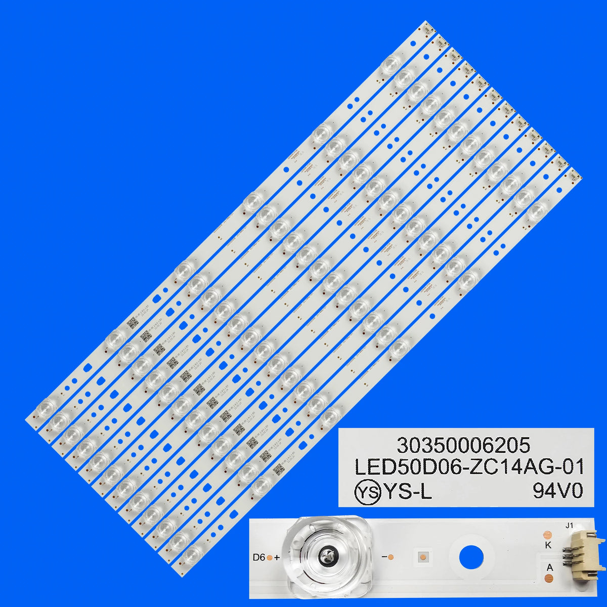 barre lumineuse led blanc moderne rétro éclairage télévision facile haute luminosité
