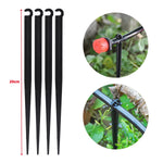 supports d'irrigation goutte goutte clips tuyau 47mm pots plantes irrigation pratique robuste clips noirs