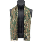 écharpe camouflage vert beige noir homme printemps été automne hiver