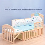 lit bébé multifonctionnel hauteur réglable filet moustiquaire table langer moderne