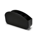organisateur télécommandes smartphone rangement noir moderne réutilisable sans electricité matériau pp