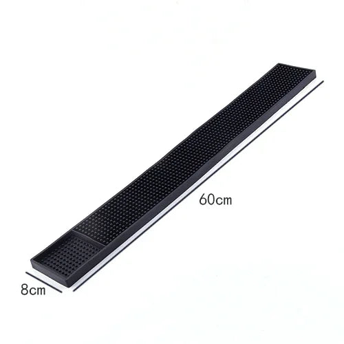 tapis bar silicone perforé noir moderne 30x15cm 30x45cm 60x8cm set 3pcs durable